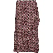 Vero moda Kjol 'VMSMILLA' jade / gammalrosa / blodröd / svart