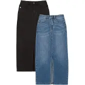 Friends Like These Kjol blå denim / svart