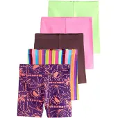 Next Leggings ljusgrön / aubergine / mörklila / orange / rosa