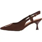 Friends Like These Slingback pumps mörkbrun
