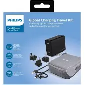 Philips reseadapter med powerbank 5000 mAh