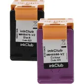 Inkclub Multipack bläckpatroner - ersätter HP 304 svart & färg