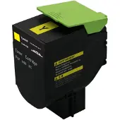 Inkclub Tonerkassett, ersätter Lexmark 802SY, gul, 2.000 sidor