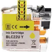 WL Bläckpatron gul, ersätter Brother LC22U Y