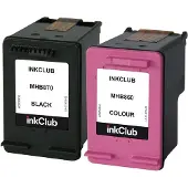 Inkclub Multipack bläckpatroner - ersätter HP 302 svart & färg