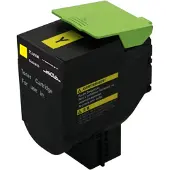 Inkclub Tonerkassett, ersätter Lexmark 702HY, gul, 3.000 sidor