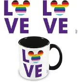 Disney Pride Love Mug (White/Purple/Black)