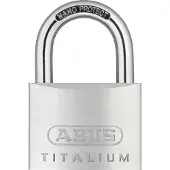 ABUS 64TI/60 KD, Konventionellt hänglås, Tangentlås, Olika låsning, Gjuten aluminium, Gjuten aluminium, Härdat stål