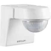 ESYLUX EM10025372 Rörelsedetektor Tak, Vägg, Utanpåliggande 230 ° Vit IP55, IK07