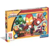 Clementoni Iron Man And His Super Team Pussel
