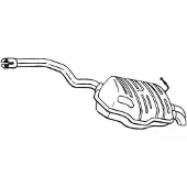 Bosal Ljuddämpare 220-469