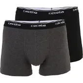Ceceba Boxershorts gråmelerad / svart / vit