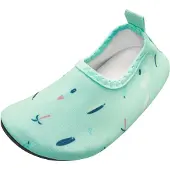 Playshoes Strand-/badsko marinblå / mint / rosa