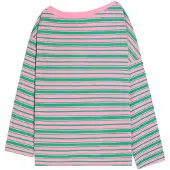 Bershka T-shirt grön / rosa