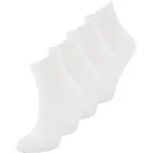 Calvin Klein 4 Pack Moisture Wicking Mesh Ankle Socks
