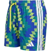 Adidas Badshorts Med Fotbollsinspirerad Grafik 12,5 Cm, storlek Large