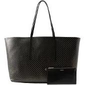 Calvin Klein Allover Emblem Logo Tote Bag