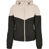 Urban Classics Övergångsjacka 'Arrow' rosa / svart