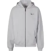 Karl kani Sweatjacka svart / vit