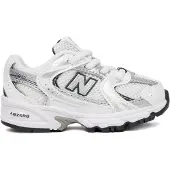 New Balance unisex för barn. IZ530V1 Skor 530 Bungee vit (24), Karta, Nyckelband, Casual, barnmode