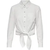 ONLY Lecey Knot Skjorta Med Långa ärmar