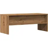 vidaXL Tv-bänk artisan ek 100x40x40 cm konstruerat trä