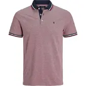 Jack & Jones T-shirt 'Paulos' marinblå / eosin / röd / vit