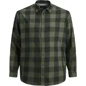 Jack & Jones Gingham Plus Size Skjorta Med Långa ärmar