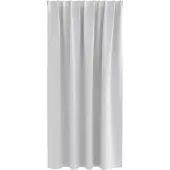 vidaXL Mörkläggningsgardiner med Ringar 2 pcs Ljusgrå 175 x 140 cm