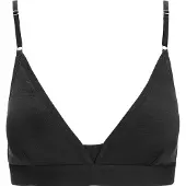 Icebreaker - Vandringskläder dam - W Merino 150 Siren Bra Inserts Black för UnisexUll - Storlek S - Svart
