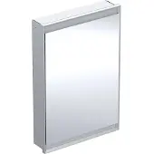 Geberit Spegelskåp ONE infällt 90x60x15 alu höger