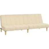 vidaXL Soffa-säng för 2 personer, Dagbädd med Ryggstöd, Gästsäng med Ben, Möbel för Sovrum Vardagsrum, Modern, 375829