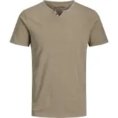 Jack & Jones T-shirt 'JJESplit' beige