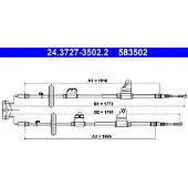 Ate Handbromsvajer 24.3727-3502.2