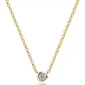 Sif Jakobs Essenza Sarzana Uno Creolo halsband SJ-N2632-CZ-YG