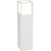 Orion Pollare uthomus Henry, Vitt / opal, Aluminium / grå / zink, Modern, Utomhuslampa