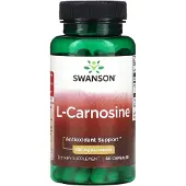 Swanson Health L-karnosin, 500 mg, 60 kapslar