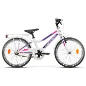 CARRARO Zaphira 20 cykel, 3-växlad, vit