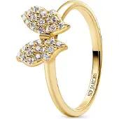Sif Jakobs Essenza Farfalla ring SJ-R2700-CZ-YG-52