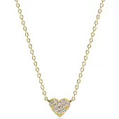Sif Jakobs Essenza Cuore halsband SJ-N2705-CZ-YG