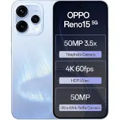 OPPO Reno15 5G CPH2825 mobiltelefon 512 GB, vit