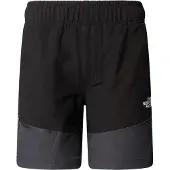 The North Face - Teen Hike Short TNF Black Asphalt Grey för Unisex - Barnstorlek XL - Svart