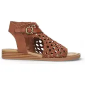 Blowfish Damkonjak Brunvävd Micro Wedge Sandaler - Anuella