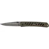 Gerber Affirm 1074312, Blackwashed 7Cr17Mov, Green Aluminum pocket knife