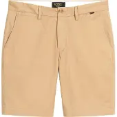 Superdry för män. M7110422A Beige chino-shorts med stretch (36), Casual, Bomull