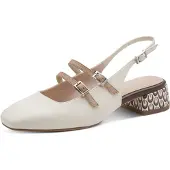 Tamaris Slingback pumps camel / ullvit