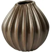 Fyrklövern Broste Copenhagen Wide vas 25 x 25 cm, Antique Brown