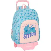 Disney Stitch Ohana 21l 33x42x14 Cm Ryggsäck Med Hjul