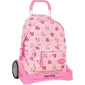 Safta Princesas Disney 17.35l 31x43x13 Cm Ryggsäck Med Hjul
