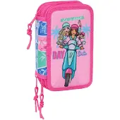 Barbie 12.5x19.5x5.5 Cm Triple Pennfodral